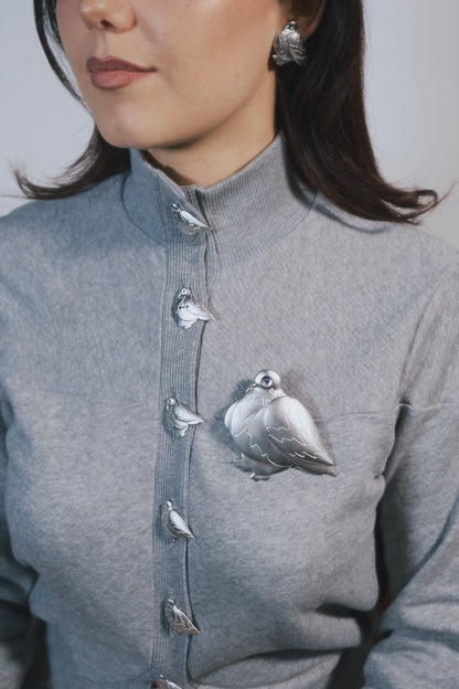 Pigeon Broche